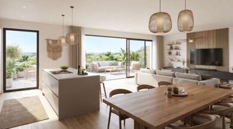 Programme immobilier neuf INSTANTS NATURE - Poissy : appartements neufs du studio au 5 pièces près du parc du château (78300) - Référence : 17929