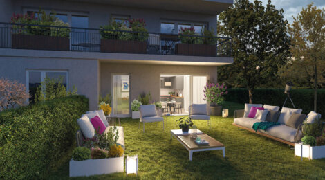 Programme immobilier neuf Les Jardins de Courtin - Pomponne : logements neufs sécurisés et verdoyants proche de la gare (77400) - Référence : 14961