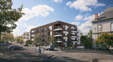 Programme immobilier neuf LE DOMAINE DE CHABANNEAUX - Pomponne : logements neufs sécurisés et verdoyants proche des transports (77400) - Référence : 8438