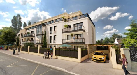 Programme immobilier neuf Résidence la Francilienne - Pontault-Combault proche de l’Hôtel de ville (77340) - Référence : 9649