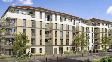 Programme immobilier neuf Nouvelle Idylle - Pontoise à deux pas du  RER C et Transilien H et J (95000) - Référence : 13604