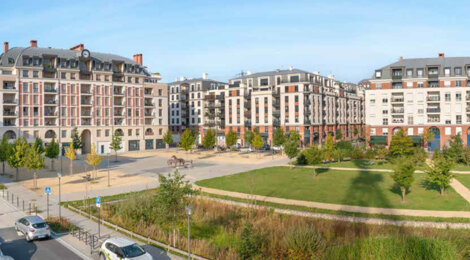 Programme immobilier neuf Nouvelle Idylle - Pontoise à deux pas du  RER C et Transilien H et J (95000) - Référence : 13604