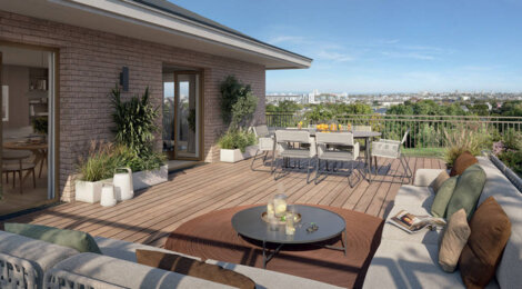 Programme immobilier neuf Idylle - Pontoise quartier Bossut à proximité des lignes de bus (95000) - Référence : 17060