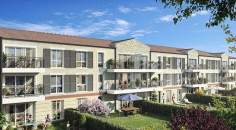 Programme immobilier neuf RUELLE AUX VIGNES - Provins : logements neufs sécurisés et verdoyants proche des commodités (77160) - Référence : 15018
