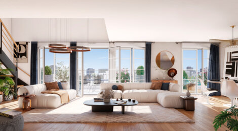 Programme immobilier neuf Parc des Bergères - Puteaux aux portes de La Défense (92800) - Référence : 16216