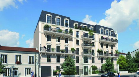 Programme immobilier neuf Villa Majesty - Puteaux : logements neufs sécurisés et verdoyants proche des transports (92800) - Référence : 15271