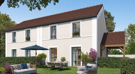 Programme immobilier neuf Villas du Frêne - Réau maisons en coeur de ville près de l’ arrêt Église (77550) - Référence : 9650