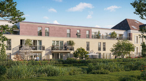 Programme immobilier neuf Le Clos de l'Aunette (91) - Ris-Orangis cadre naturel et accès rapide Paris RER D (91130) - Référence : 17039