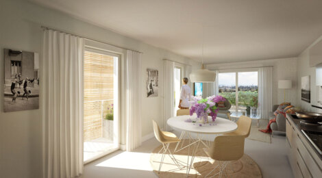 Programme immobilier neuf Le Clos Langlet - Ris-Orangis : logements neufs sécurisés et verdoyants proche des commodités (91130) - Référence : 15393