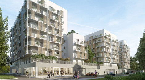 Programme immobilier neuf Le Clos Langlet - Ris-Orangis : logements neufs sécurisés et verdoyants proche des commodités (91130) - Référence : 15393