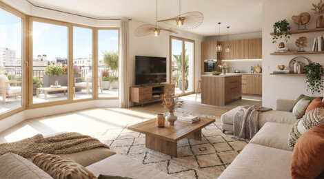 Programme immobilier neuf VILLA FLORA - Rosny-sous-Bois à 15 min de la capitale (93110) - Référence : 16689