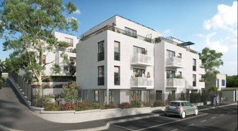 Programme immobilier neuf Opale & Sens - Rosny-Sous-Bois : logements neufs sécurisés et verdoyants proche des commodités (93110) - Référence : 15429