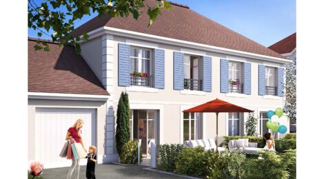 Programme immobilier neuf VILLA RUBELLA - Rubelle : Résidence avec jardins, terrasses et parkings sécurisés dans le quartier Les Trois Noyers (77950) - Référence : 1842