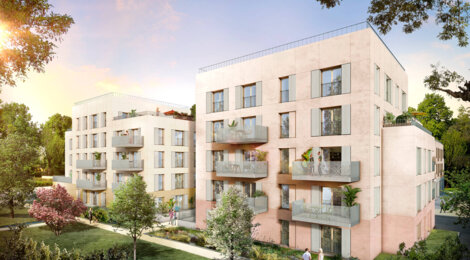 Programme immobilier neuf Les Nouveaux Jardins - Maisons et Appartements - Rungis : Résidence studio–T5 avec cadre agricole et confort moderne proche des espaces naturels (94150) - Référence : 14206