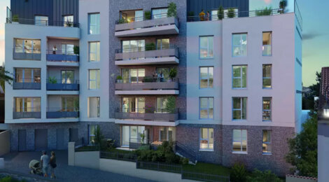 Programme immobilier neuf Les Terrasses d'Héloise - Saint-Cyr-l’École à proximité  de la gare (78210) - Référence : 16360
