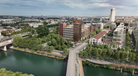 Programme immobilier neuf APOGEE - Saint-Denis : logements neufs sécurisés et verdoyants proche des commodités (93200) - Référence : 15431