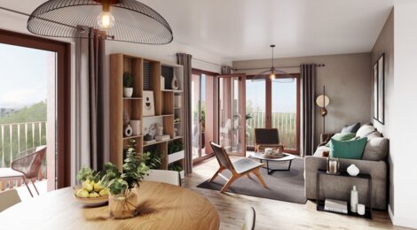Programme immobilier neuf APOGEE - Saint-Denis : logements neufs sécurisés et verdoyants proche des commodités (93200) - Référence : 15431