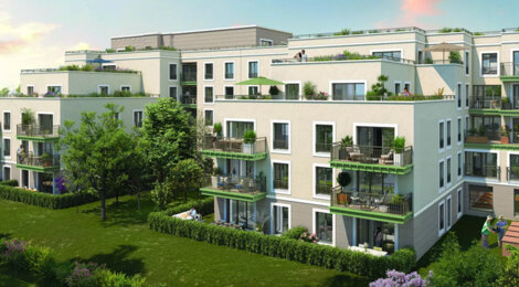 Programme immobilier neuf Le Jade - Saint-Denis quartier Potier à proximité des transports RER D et tram T11 (93200) - Référence : 16660