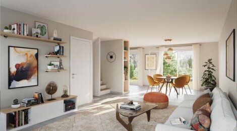 Programme immobilier neuf Green Central - Saint-Fargeau-Ponthierry, logements neufs et proximité Melun en cœur de campagne (77310) - Référence : 15975
