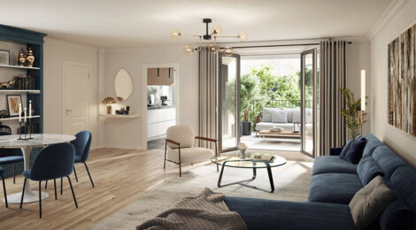 Programme immobilier neuf Clos Saint-Louis Acte I - Saint-Germain-en-Laye à proximité du centre-ville et de la gare RER A (78100) - Référence : 15968