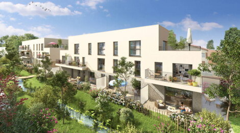 Programme immobilier neuf VILLA RIVA - Saint-Germain-en-Laye : Résidence studio–T5 avec cadre intimiste et confort optimisé proche des commodités (78100) - Référence : 14290