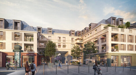 Programme immobilier neuf Les Allées Claire Fontaine - Saint-Leu-la-Forêt centre-ville proche ligne H (95320) - Référence : 7760