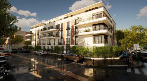Programme immobilier neuf Les Jardins de la Convention - Saint-Maur-des-Fossés une adresse centrale face au square de la Convention (94100) - Référence : 16951