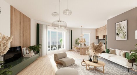 Programme immobilier neuf NEORI - Saint-Ouen : logements neufs sécurisés et verdoyants proche des transports (93400) - Référence : 15184