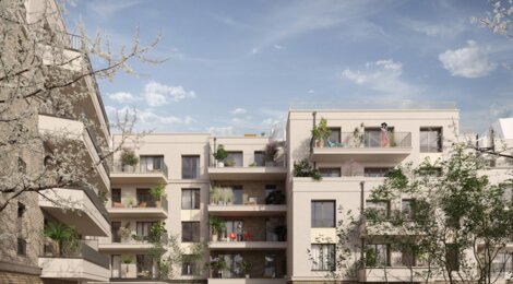 Programme immobilier neuf NEORI - Saint-Ouen : logements neufs sécurisés et verdoyants proche des transports (93400) - Référence : 15184