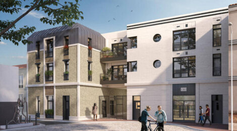 Programme immobilier neuf Élégance 30 - Saint-Ouen quartier Garibaldi à 7 min du métro 13 (93400) - Référence : 17376