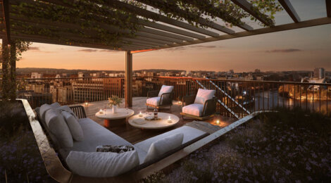 Programme immobilier neuf LE RIVAGE - Saint-Ouen-sur-Seine près du métro 14 (93400) - Référence : 12952