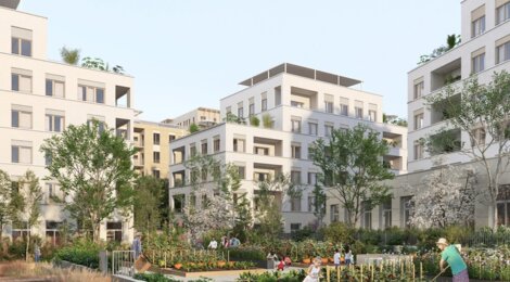 Programme immobilier neuf SO 2024 Saint-Ouen-sur-Seine - Saint-Ouen-sur-Seine village des Athlètes à deux pas des métros 13 et 14 (93400) - Référence : 16461