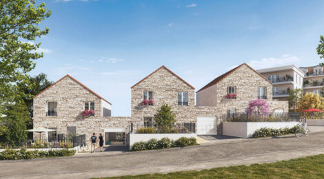 Programme immobilier neuf Le Parc des Vignes - Saint-Thibault-des- Vignes proche bus et en plein coeur du village (77400) - Référence : 16276