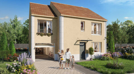 Programme immobilier neuf Le Clos des Peupliers - Saint-Witz : Résidence T2–T5 avec cadre résidentiel et confort optimisé proche des commodités (95470) - Référence : 14726