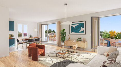 Programme immobilier neuf Village Garance - Sarcelles : logements neufs proches de la gare Saint Brice et de Paris (95200) - Référence : 16004