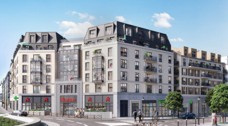 Programme immobilier neuf CENTRAL JAU.BERT - Sartrouville hypercentre à deux pas RER A et ligne L (78500) - Référence : 16300