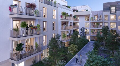 Programme immobilier neuf CENTRAL JAU.BERT - Sartrouville hypercentre à deux pas RER A et ligne L (78500) - Référence : 16300