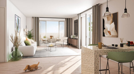 Programme immobilier neuf CENTRAL JAU.BERT - Sartrouville hypercentre à deux pas RER A et ligne L (78500) - Référence : 16300