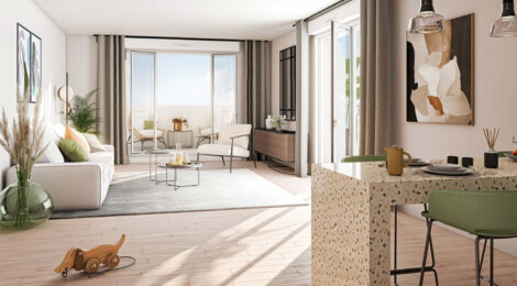 Programme immobilier neuf CARRE PASTEUR - Sartrouville près du RER A et du Transilien L à 10 min de la Défense (78500) - Référence : 16346
