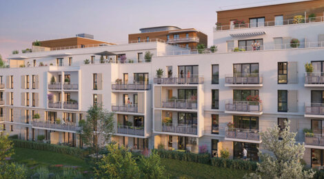 Programme immobilier neuf CARRE PASTEUR - Sartrouville près du RER A et du Transilien L à 10 min de la Défense (78500) - Référence : 16346