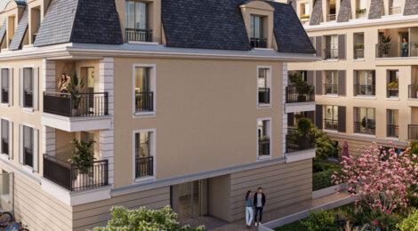 Programme immobilier neuf RESIDENCE VICTORIA - Soisy-sous-Montmorency résidence avec extérieurs à 10 min du Transilien H (95230) - Référence : 16780