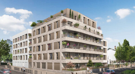 Programme immobilier neuf Les Jardins du Parc - Stains : logements neufs proches de Saint-Denis et des espaces verts (93240) - Référence : 18203