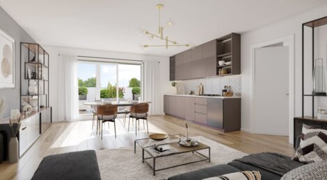 Programme immobilier neuf Les Jardins du Parc - Stains : logements neufs T2–T4 proche des commodités (93240) - Référence : 15926