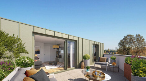 Programme immobilier neuf Les Terrasses du Parc - Stains : Résidence T2–T4 avec cadre naturel et confort optimisé proche des commodités (93240) - Référence : 14463
