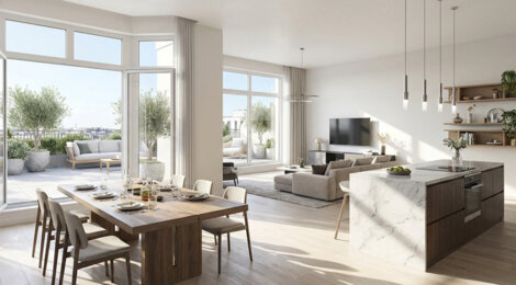 Programme immobilier neuf SAINTE-MARTHE PARC - Thiais près en  TVM du métro ligne 14 (94320) - Référence : 16740