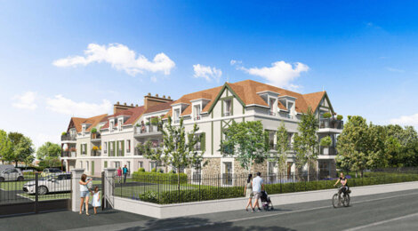 Programme immobilier neuf Les Jardins Jasmin - Tournan-en-Brie : logements neufs T2–T4 proche des transports (77220) - Référence : 15906