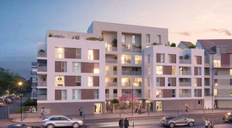 Programme immobilier neuf FOCUS - Trappes : Résidence T2–T5 avec cadre moderne et confort optimisé proche des commodités (78190) - Référence : 14196