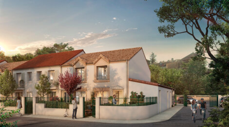 Programme immobilier neuf Le Clos Gallieni -  Triel-sur-Seine : logements neufs sécurisés et verdoyants proche des transports (78510) - Référence : 15495