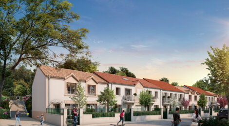 Programme immobilier neuf Le Clos Gallieni -  Triel-sur-Seine : logements neufs sécurisés et verdoyants proche des transports (78510) - Référence : 15495