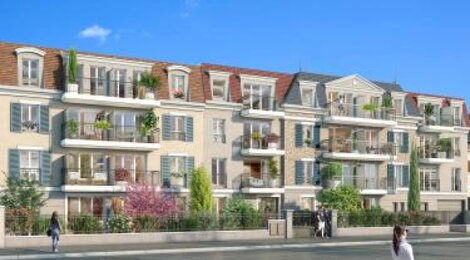 Programme immobilier neuf Villa 17 - Vaires-sur-Marne : Résidence T2–T4 avec cadre moderne et confort optimisé proche des transports (77360) - Référence : 5792